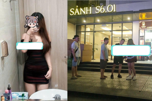 Hot girl làm gái gọi bị quay lén