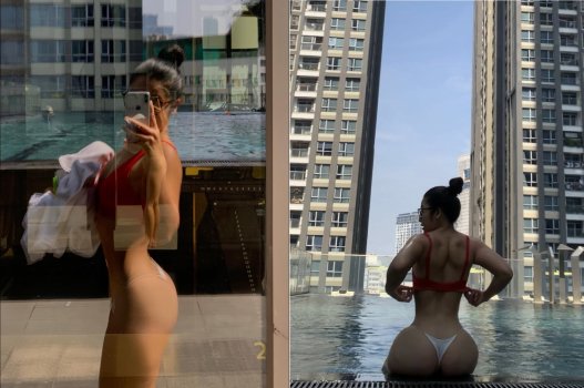 Nhìn mông em biết nhún khỏe dữ dội