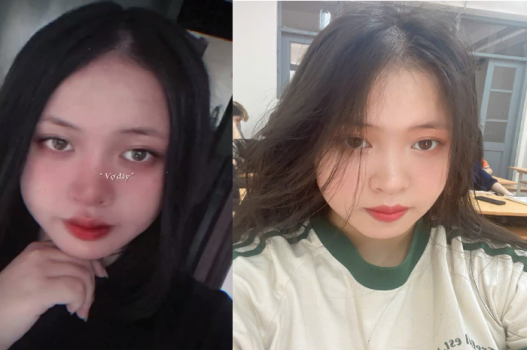 Nữ sinh múp phá nhau tan hoang